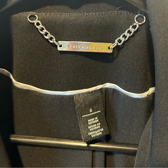 White House Black Market Classic Black Blazer - Picture 5 of 5